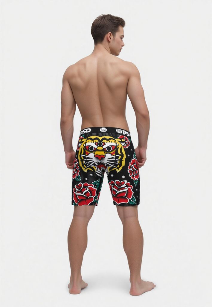 PSD underwear Boxer briefs 3EYEDINK in Black color size medium