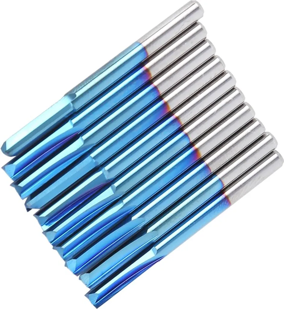 Mèche CNC 3.175mm pour Découpe de Précision sur Bois, Acrylique et PCB - 4