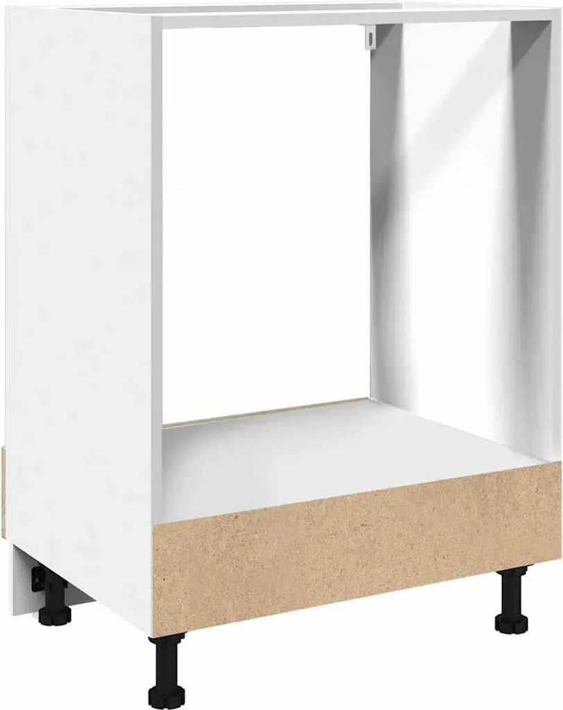 Meuble bas de cuisine pour cuisinière coloris chêne Sonoma 60 cm