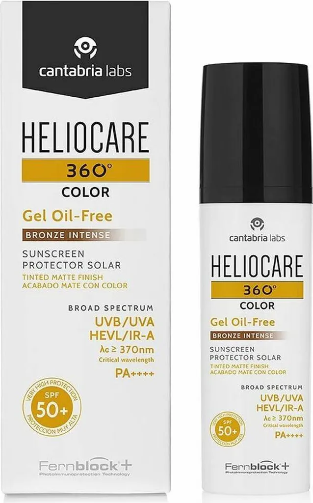 Heliocare Bronze Intense SPF 50 - Protection Solaire à Effet Bronzant