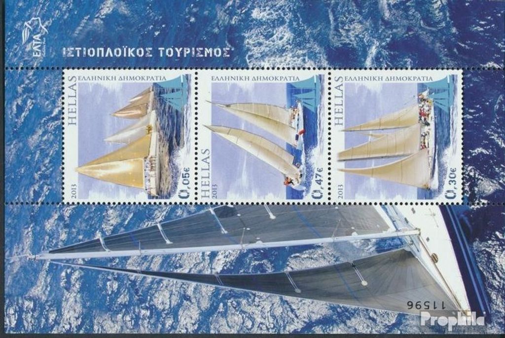 Briefmarken Griechenland 2013 Mi Block65 (kompl.Ausg.) Produktbild 