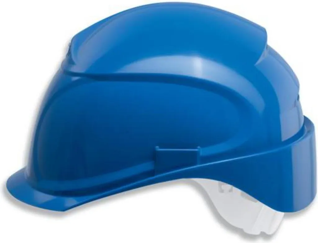 Casque uvex airwing B-S bleu : fini la chaleur et les maux de tête au travail