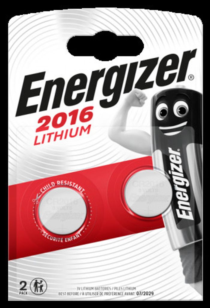Batterie Energizer Lithium CR2016 - 2Stück