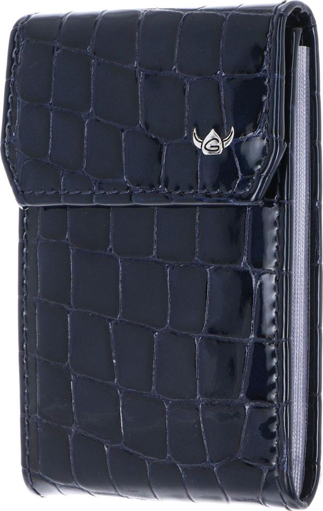 Golden Head Leder Cayenne RFID Protect Kartenetui 4425 Nachtblau dunkelblau
