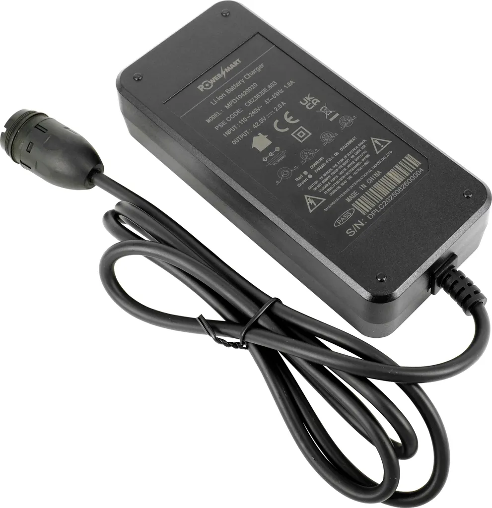 Chargeur de remplacement pour VAE Rosenberg 36V compatible Alber et Lin