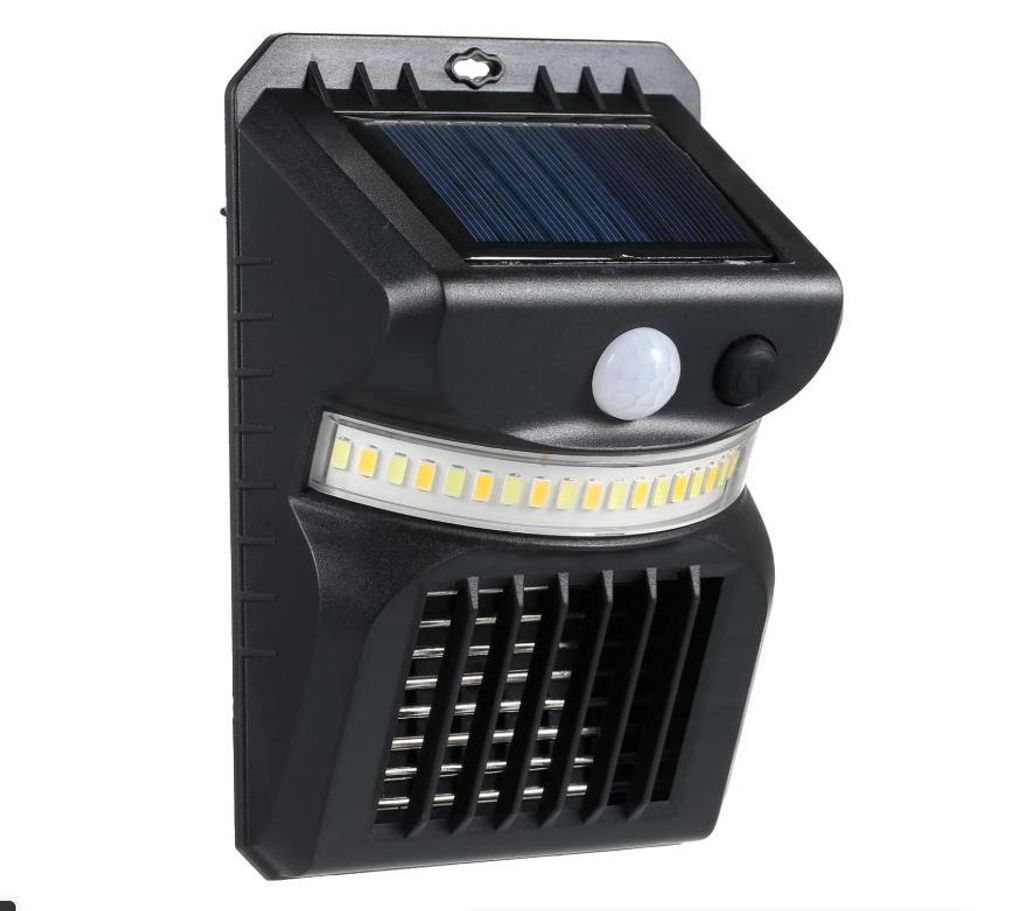 Bug Zapper Outdoor 3 in 1 Elektrische LED Licht Fliegenmücken Killer Lampe mit Bewegungsmelder für Outdoor Hinterhof Terrasse Camping
