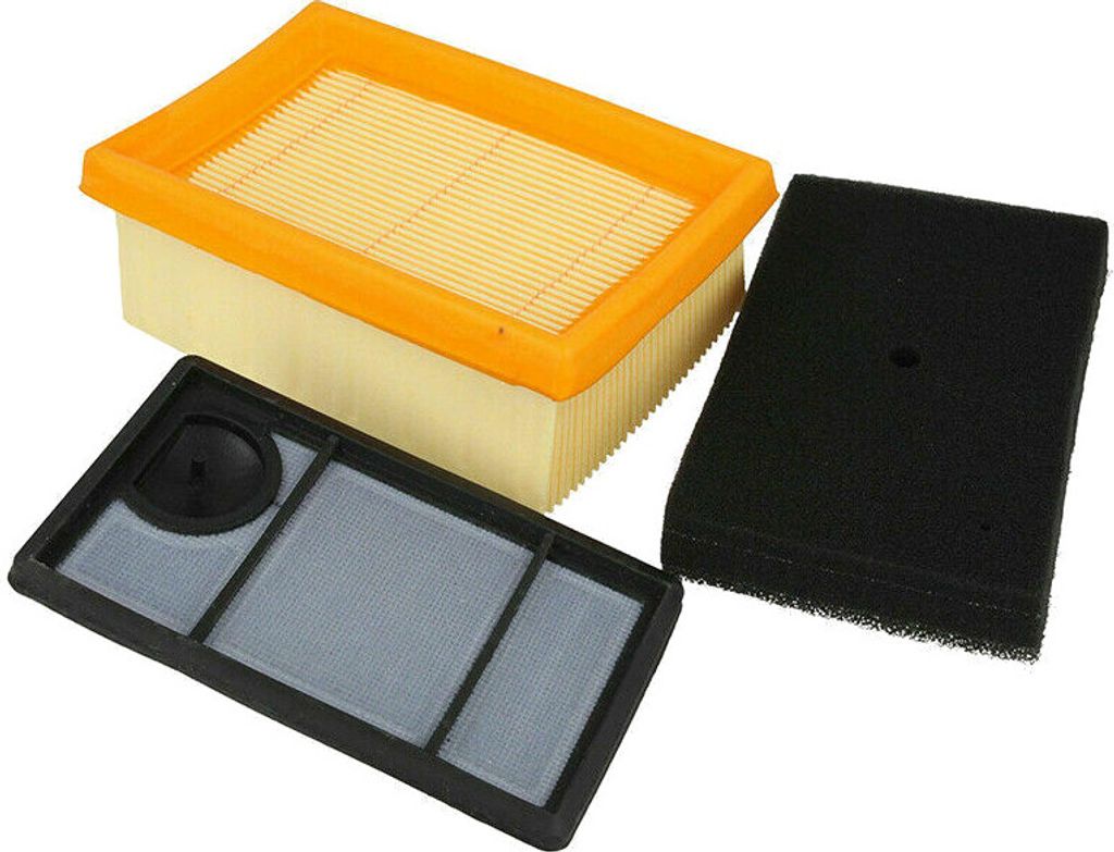 Trade-Shop Luftfilter-Set (Hauptfilter, Innenfilter, Vorfilter) für Stihl Trennschleifer Trennsägen wie TS400 ersetzt 4223-140-1800 4223-141-0300