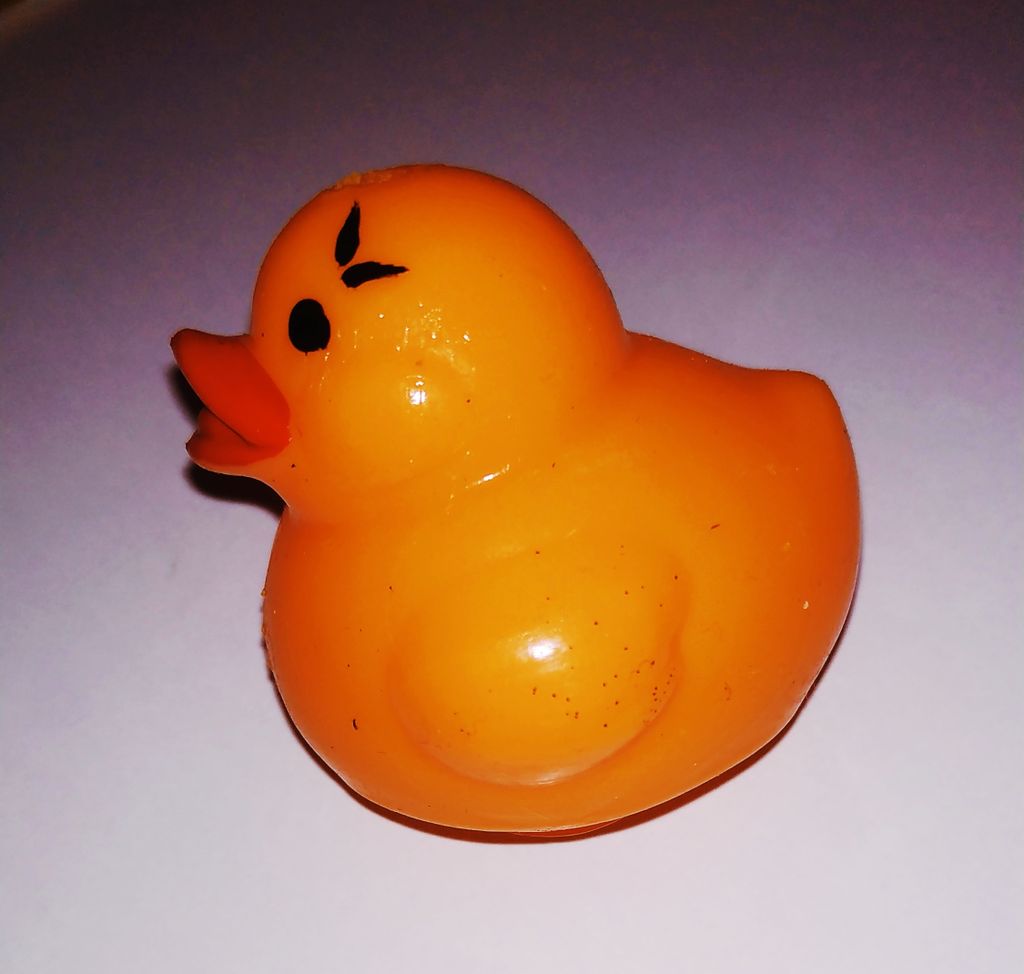 Schleimtier Ente ca. 5,5 cm, Schleimente, Glibberente