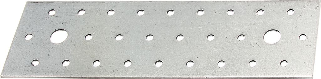Alberts Lochplatte | sendzimirverzinkt | 200 x 60 mm | 2er Set