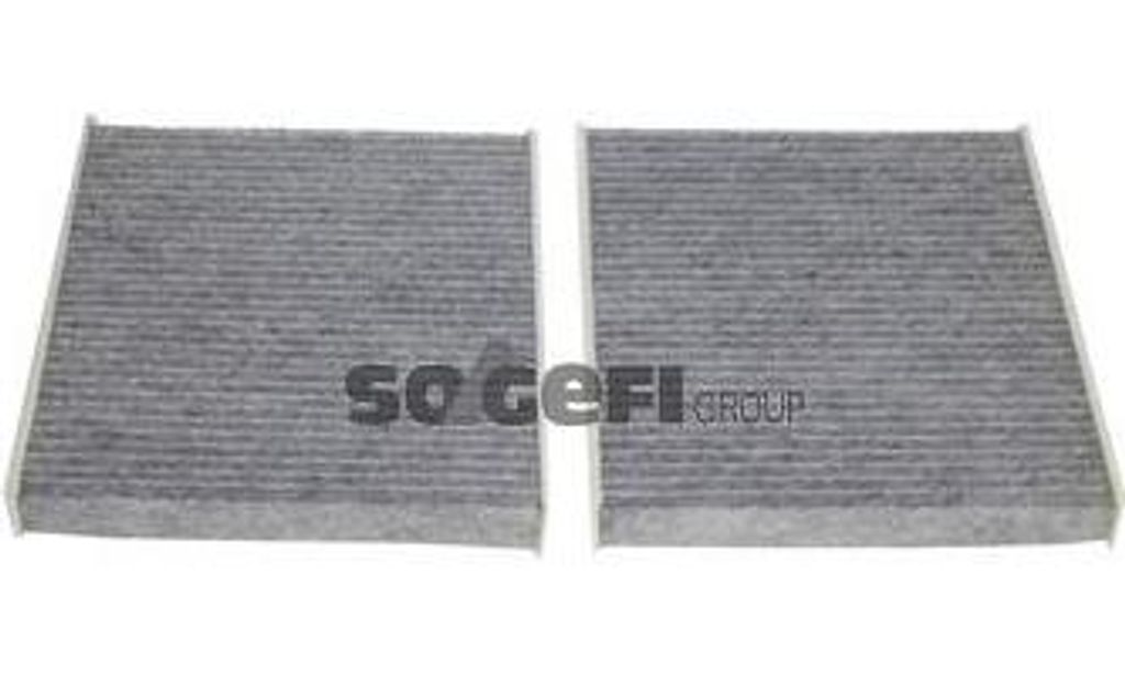 PURFLUX AHC336-2 Innenraumluftfilter OE PUK1246E kompatibel mit 5er F10, 5er F07, 5er F11, 6er F12, 6er F13, 6er F06, 7er F01