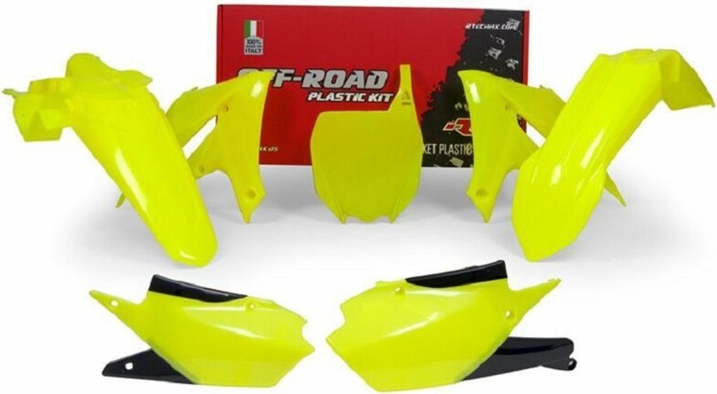 RACETECH Plastik-Kit neongelb passend für Yamaha YZ-450F