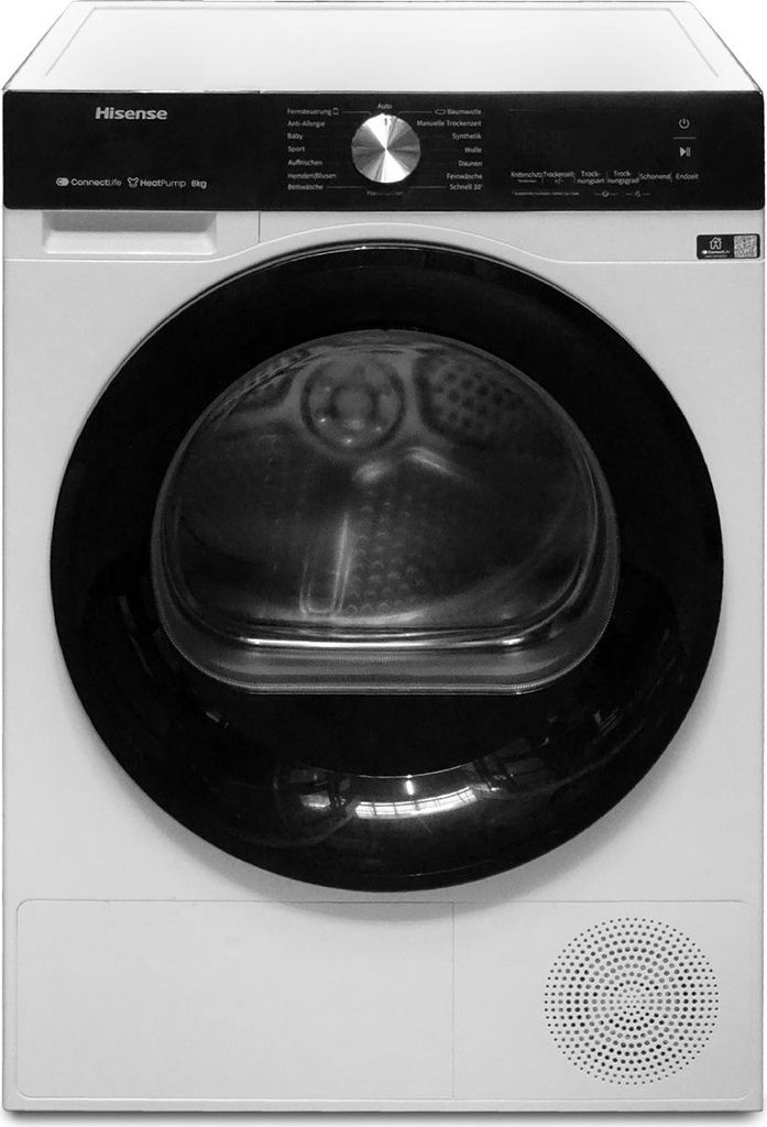 - Hisense DH3S802BW3 Wäschetrockner Produktbild 