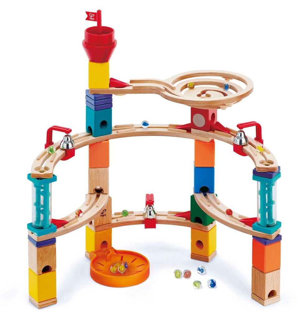 Hape - Quadrilla Marble Run Construction Castle Escape - Obrázok produktu 