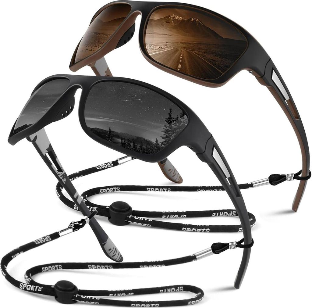 Sonnenbrille Herren Polarisiert Sport Fahrradbrille Damen Produktbild 