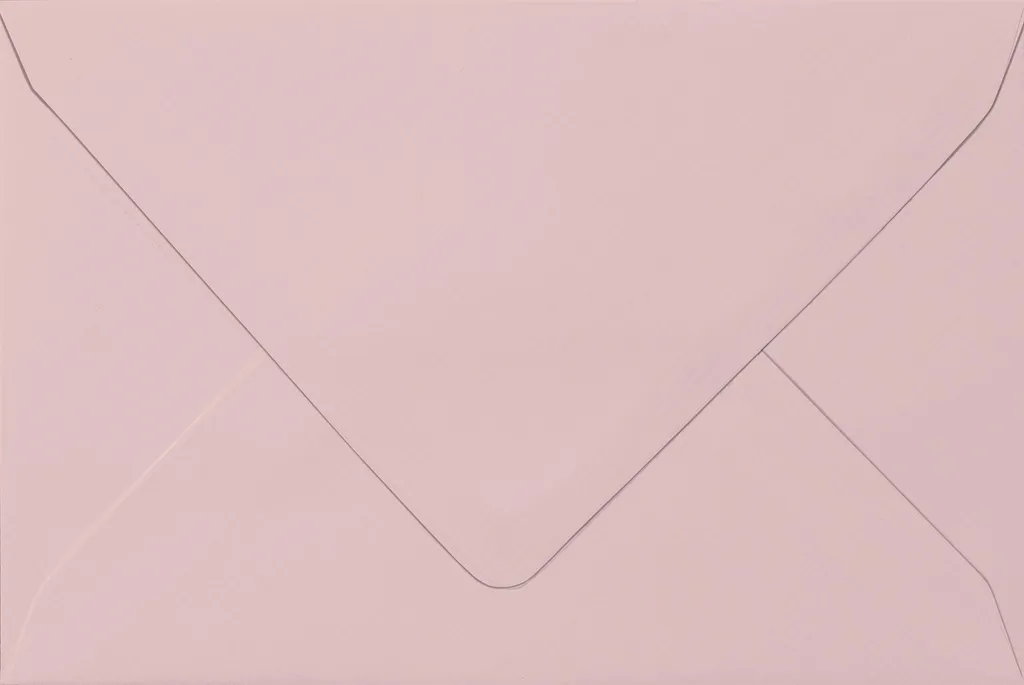 Enveloppe rose pour faire-part 125x180 mm Heyda haute qualité créative