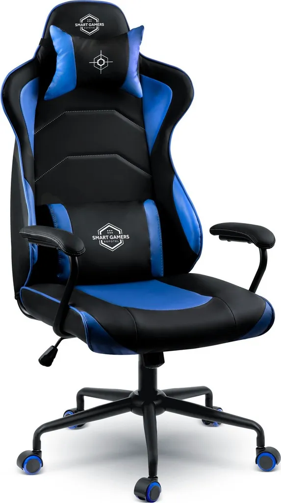 Sedia Gaming Sofotel Yasuo per Ragazzi: Ergonomia e Stile Blu e Nero 2026 - 2
