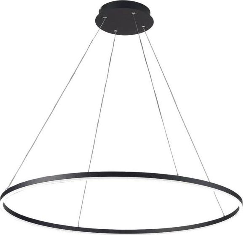GIOTTO LED-Pendelleuchter 60W schwarz 3508-42-101 Fabas Produktbild 