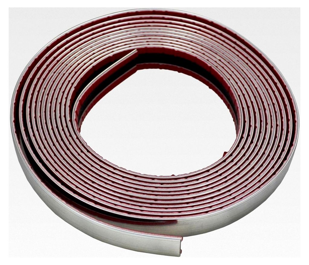 Chromzierleiste 20mm x 5m Universal selbstklebend flexibel