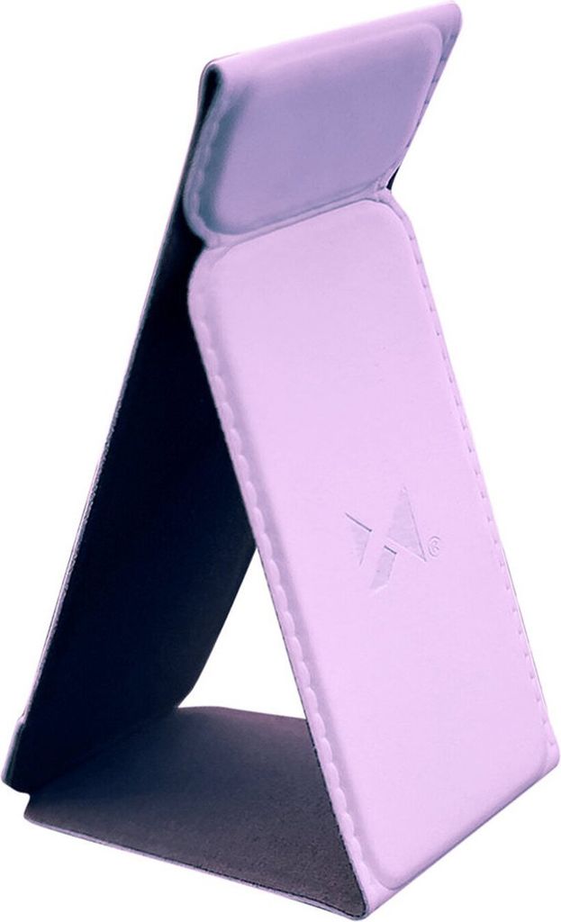 cofi1453 selbstklebender Handyhalter Smartphone Halterung Ständer Universal Designer-Look Handystand Lila