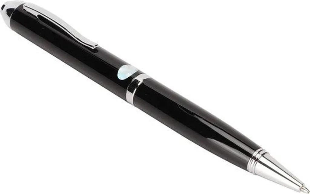 Enregistreur audio portable 8 Go haute fidélité avec écran LCD noir