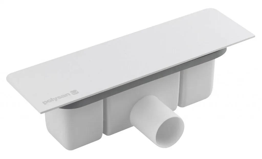 Sifone KAZUKO DN40 Bianco: Aria Pulita e Scarico Silenzioso in Bagno