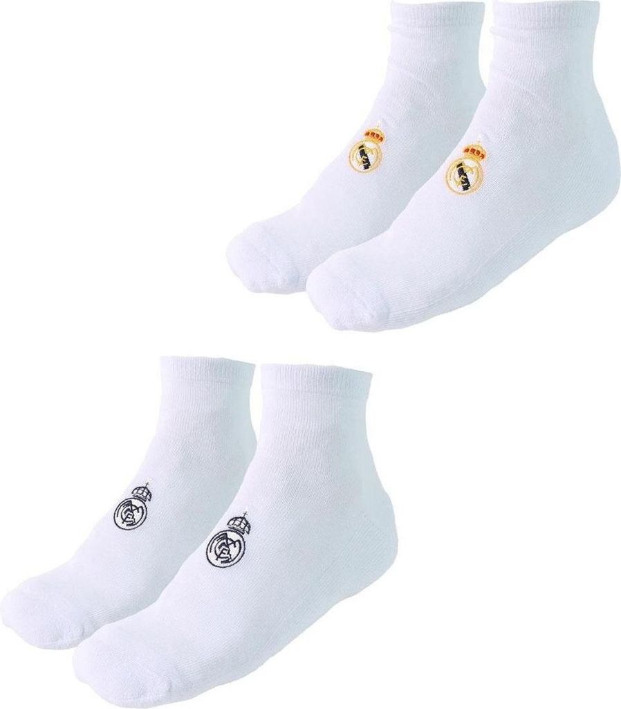 Socken 2er-Pack – Real Madrid Weiß 43-46 Cerda