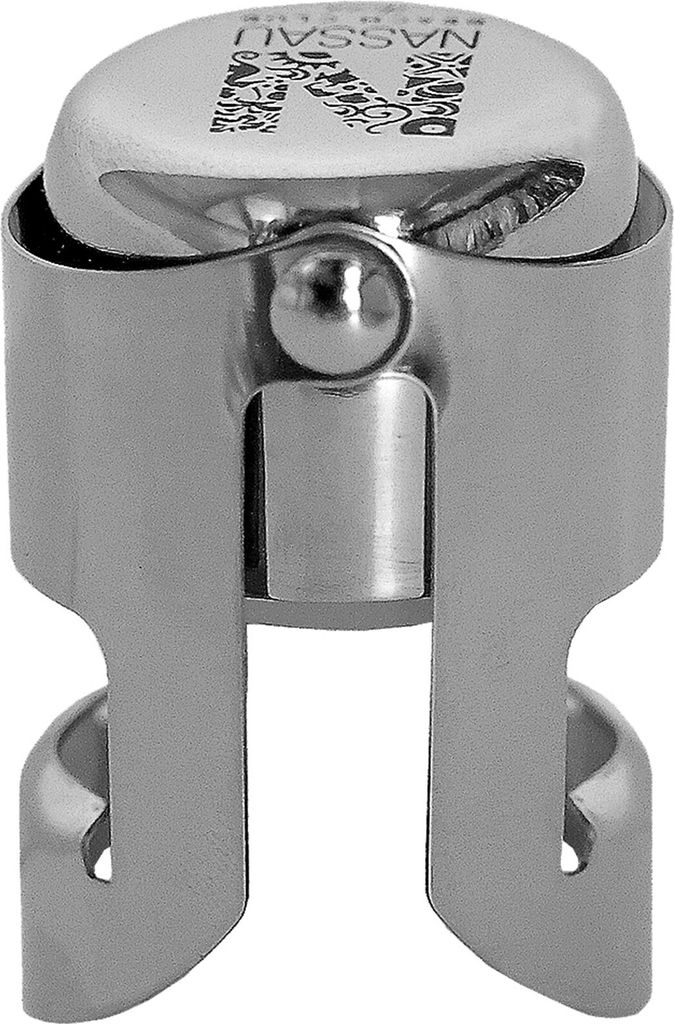 Nassau Beach Champagner- und Sektverschluss NB231067 Unisex silver OS