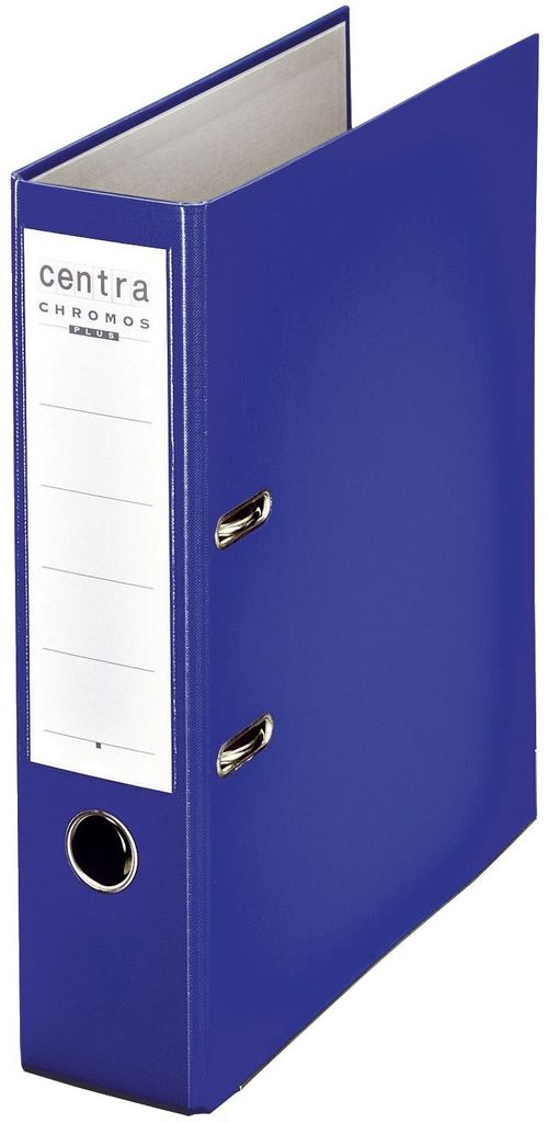 Ordner A4/80 Centra blau Plastik