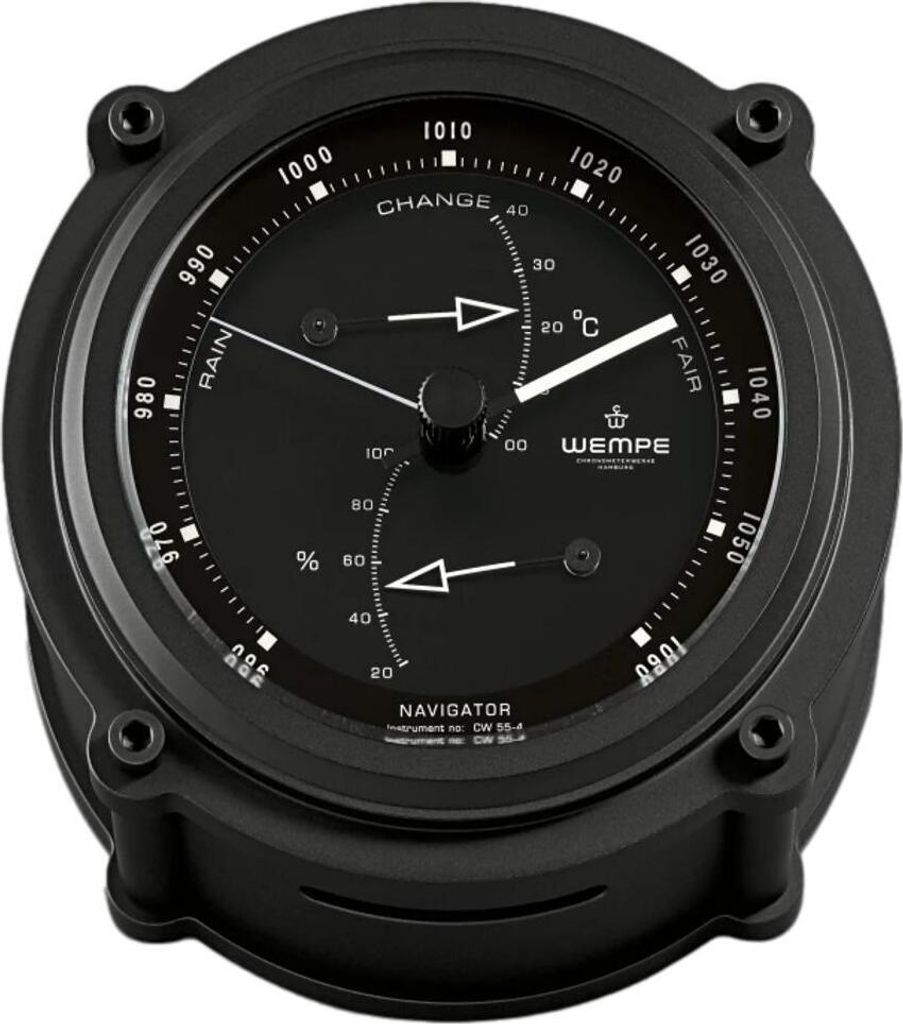 Wempe - CW550004 - Barometro/termometro/igrometro - 130 mm Immagine del prodotto 