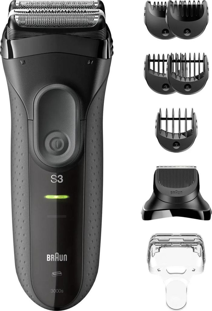 Rasoir électrique rechargeable - Braun - 3000BT - Image du produit 