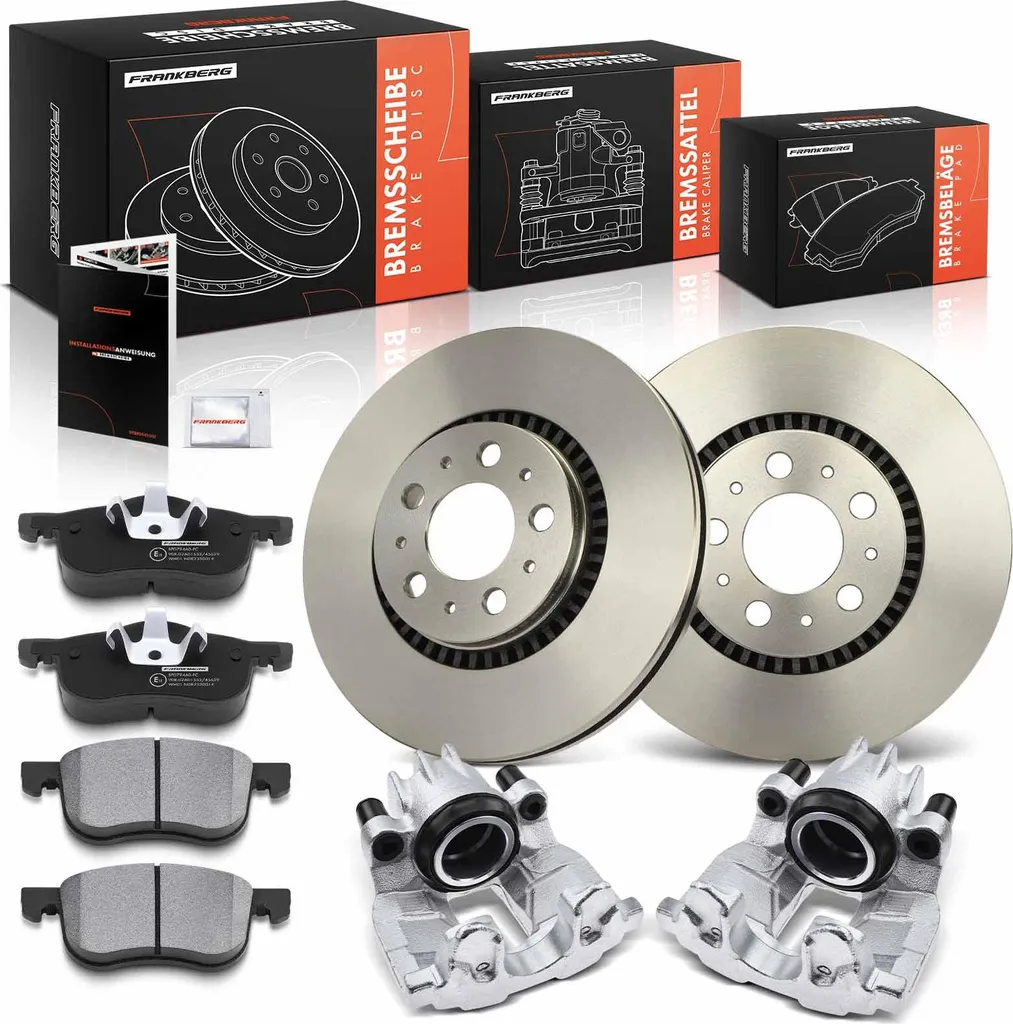 Réparer Freinage Volvo XC70 : Kit Étriers Disques et Plaquettes Avant