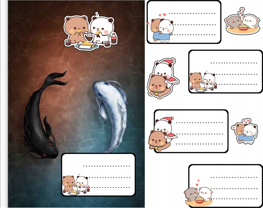 8 Stück Notizbuchaufkleber - BUBU LOVES DUDU DUDU DUDU DUDU DUDU DUDU DUDU DUDU DUDU DUDU DUDU DUDU DUDU DUDU DUDU DUDU DUDU DUDU DUDU DUDU