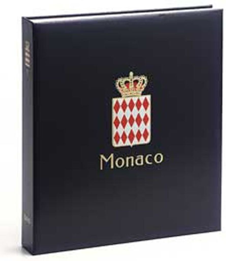 DAVO 6733 Luxus Briefmarken Album Monaco III 1980-1987