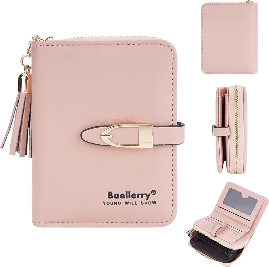 Portafoglio Baellerry Zaina Rosa KP36060 - Organizzatore Donna Elegante