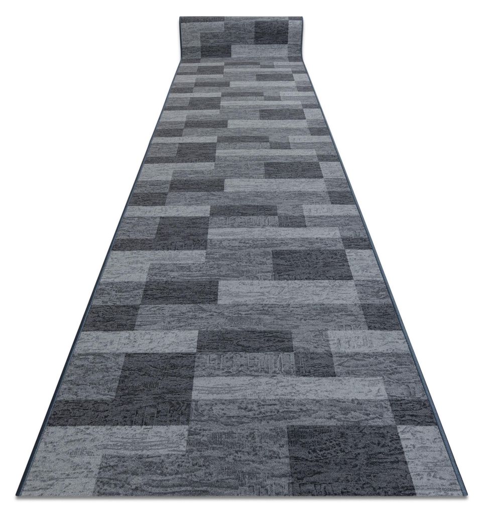 TAPIS DE COULOIR  antidérapant ICONA gris 67cm gris 67x140 Image du produit 