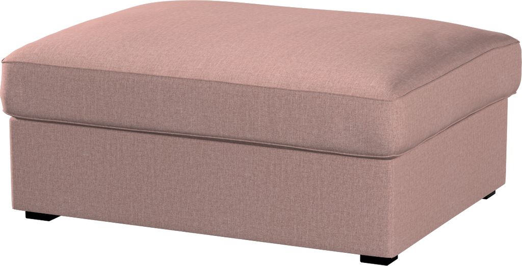 Dekoria Bezug für Kivik Hocker, altrosa, Bezug für Hocker Kivik