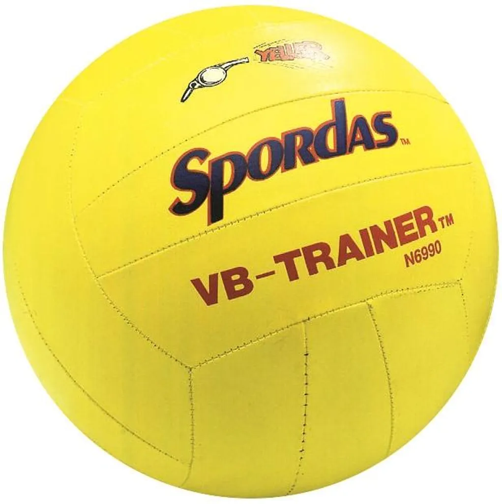 Ballon de Volley-ball d'Entraînement Souple Taille 7 Jaune Spordas