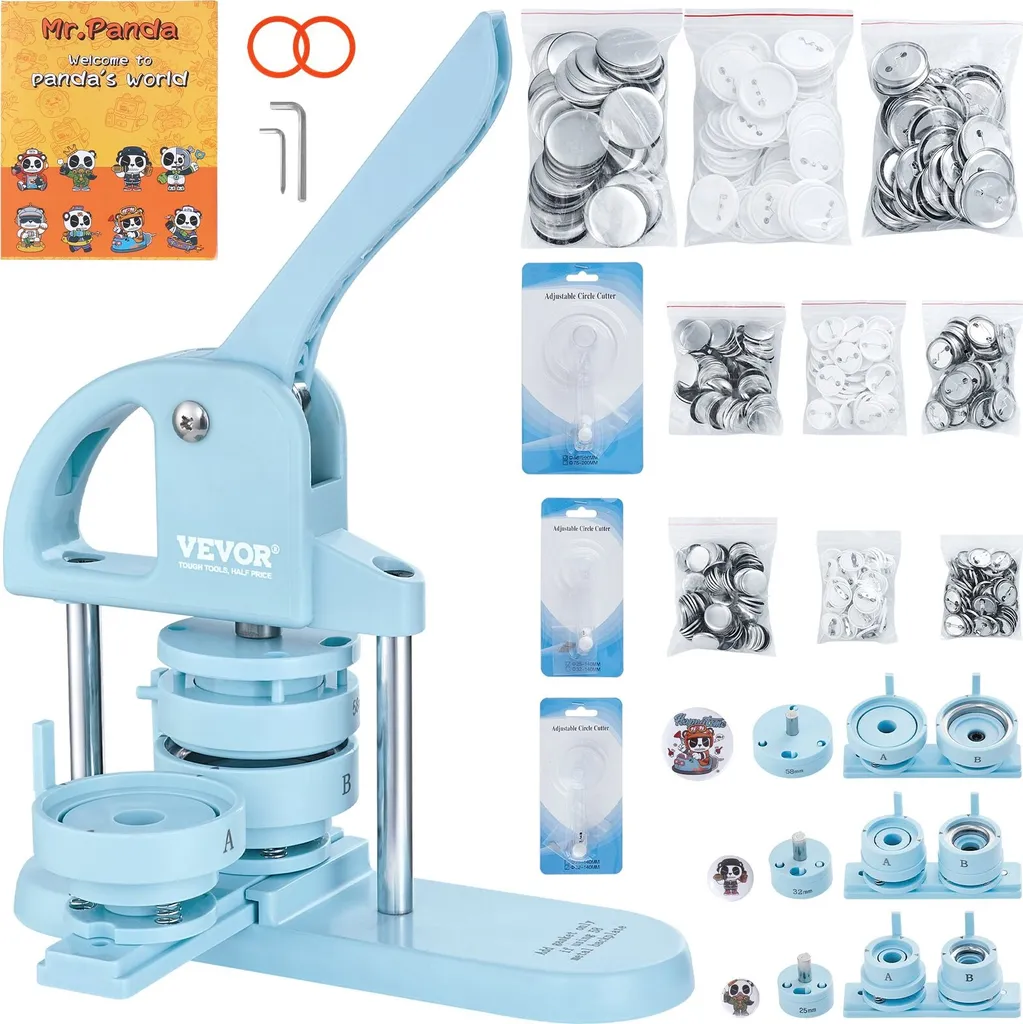 Kit Fabrication de Badges DIY pour Cadeaux Enfants et Projets Créatifs