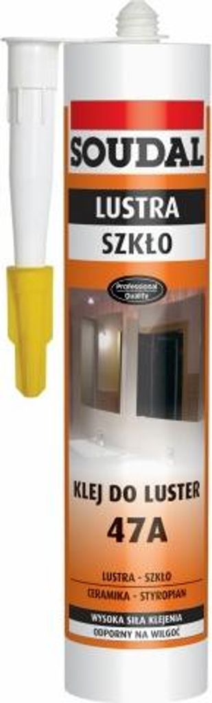 Soudal Spiegelkleber 47A 280ml Feuchtigkeitsfest Produktbild 