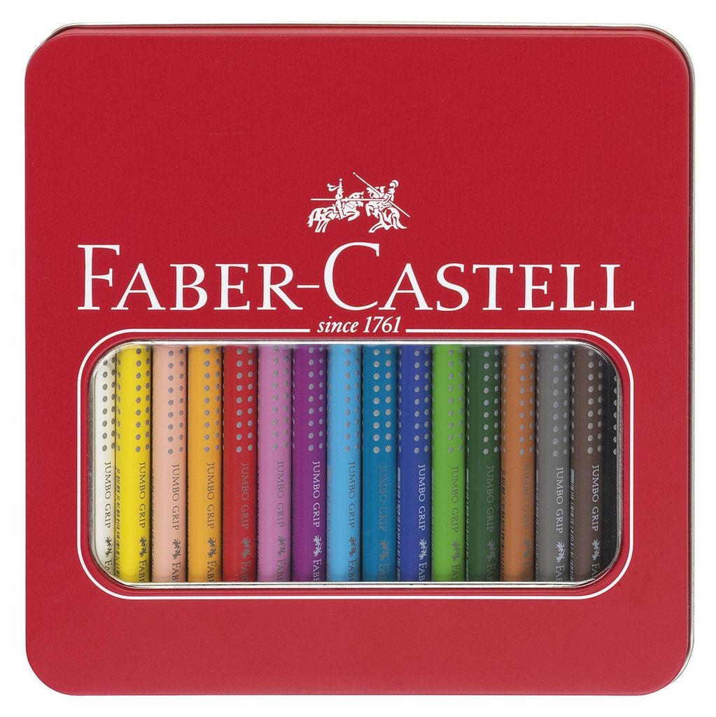 FABER-CASTELL Buntstift Jumbo Grip 16er Metalletui Obrázek produktu 