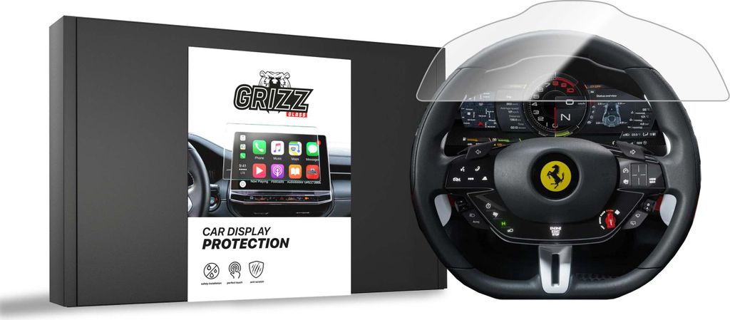 Keramische Autodisplayfolie für Ferrari SF90 Stradale (2020-2025), Grizz Protector