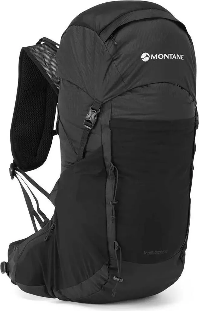 Montane Trailblazer 32 Sac à Dos Ergonomique Noir avec Harnais Ajustable