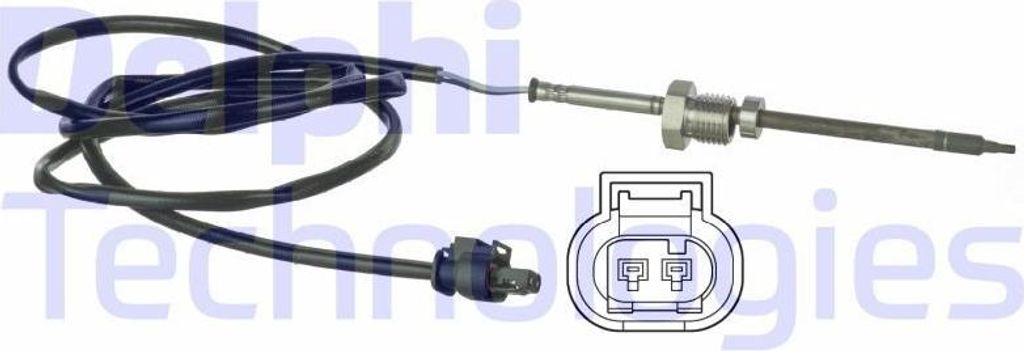 DELPHI TS30054 Abgastemperatursensor passend für MERCEDES-BENZ C-Klasse Limousine (W204) 1mm