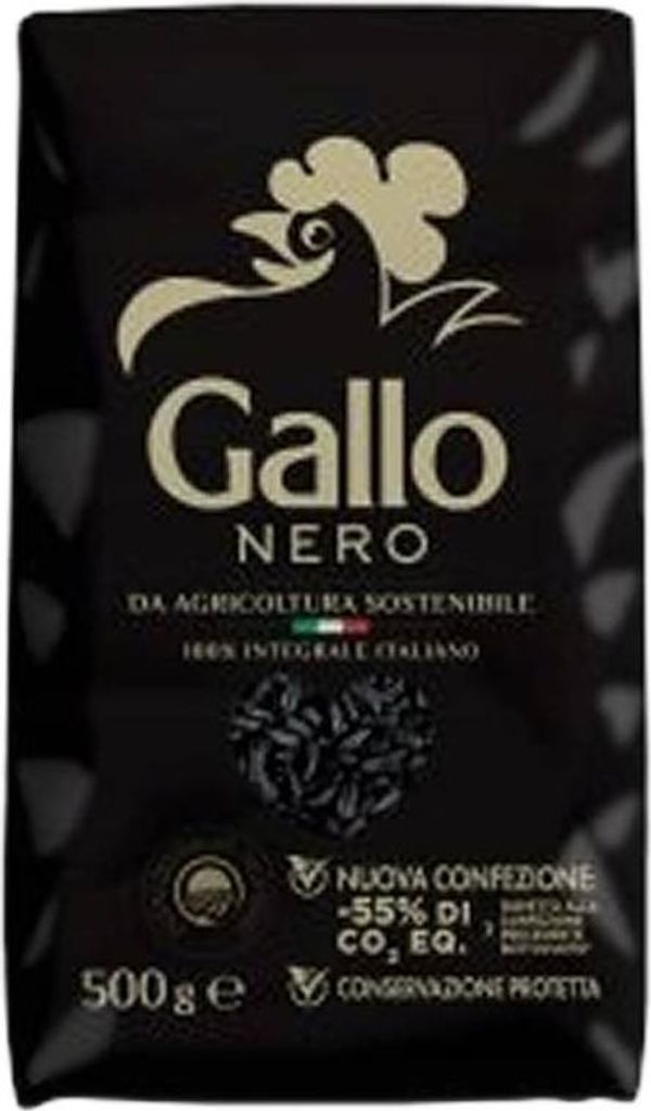 Riso Nero Integrale schwarzer Reis 500g - Gallo Produktbild 