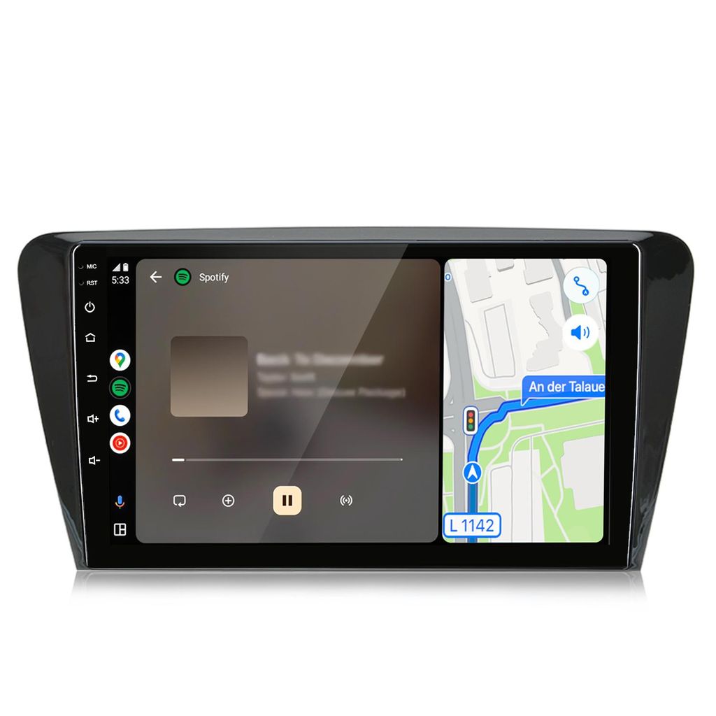 10 Zoll 2+64GB Android Autoradio Für SKODA Octavia III 3 5E 2013-2018 Wireless CarPlay Android Auto WiFi GPS Navi RDS DSP DAB+ BT