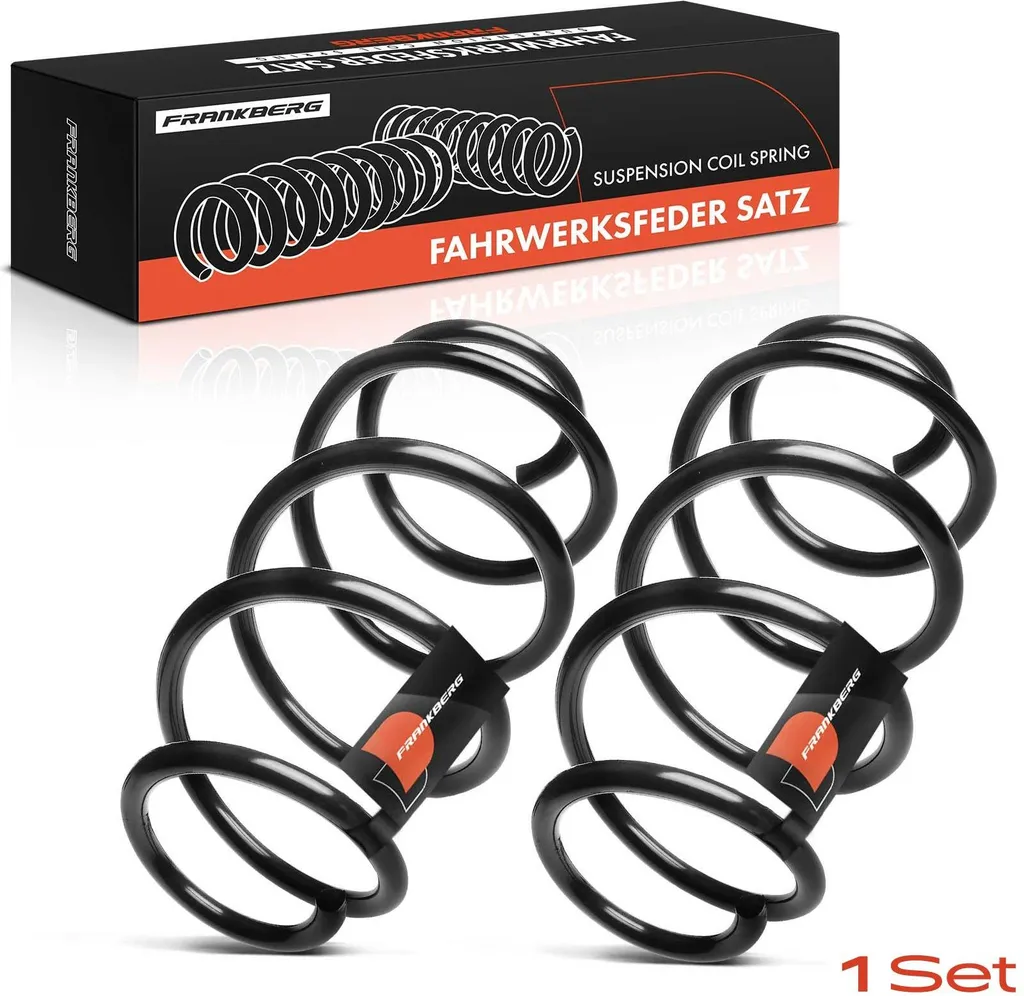 Ressorts de Suspension Avant en Acier Renforcé pour VW Golf et Octavia
