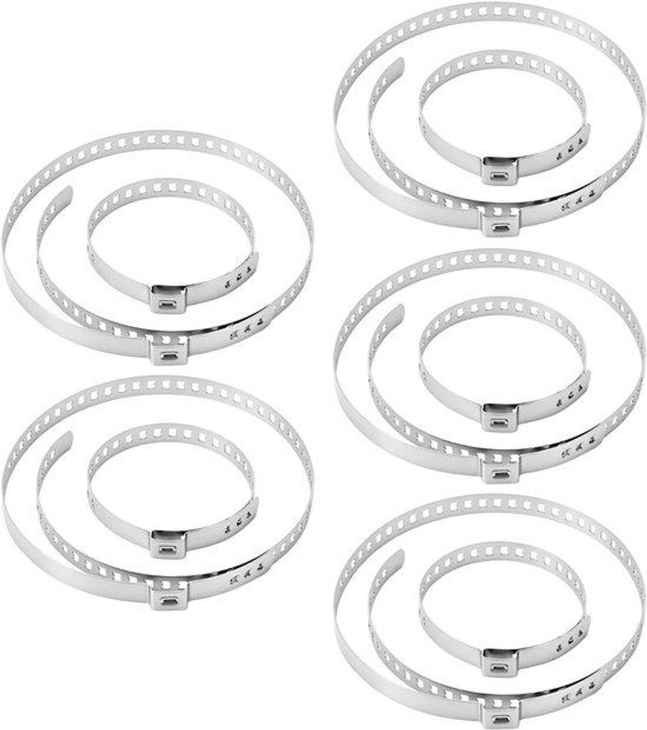 Allzweck-Auto-Klemmen aus Edelstahl (10 Stück) - 20-50 mm und 50-120 mm