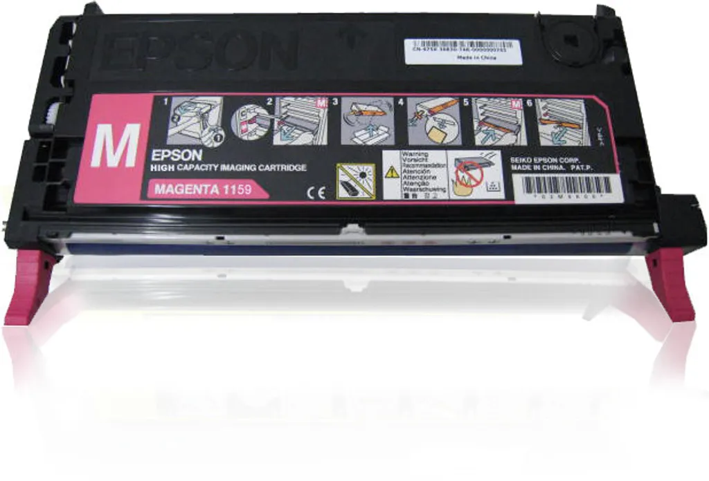 Cartouche magenta Epson C13S051159 pour éviter les pannes laser