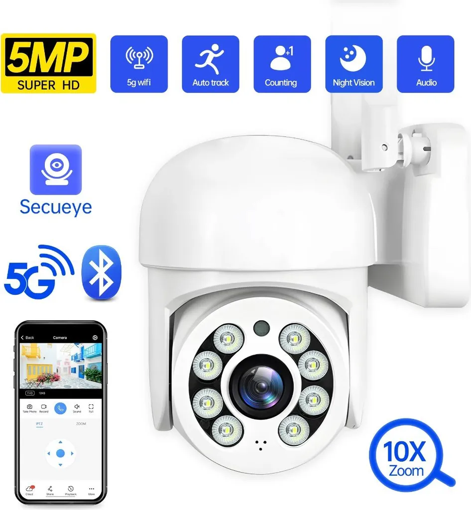 Telecamera Esterna PTZ 4MP INF | Alta Risoluzione al Miglior Prezzo Online