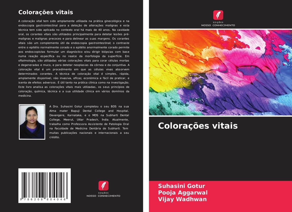 Colorações vitais